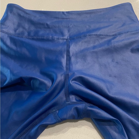 Zyia Active Light n Tight Hi-Rise 7/8 24" Leggings Blue Metallic - Picture 8 of 8
